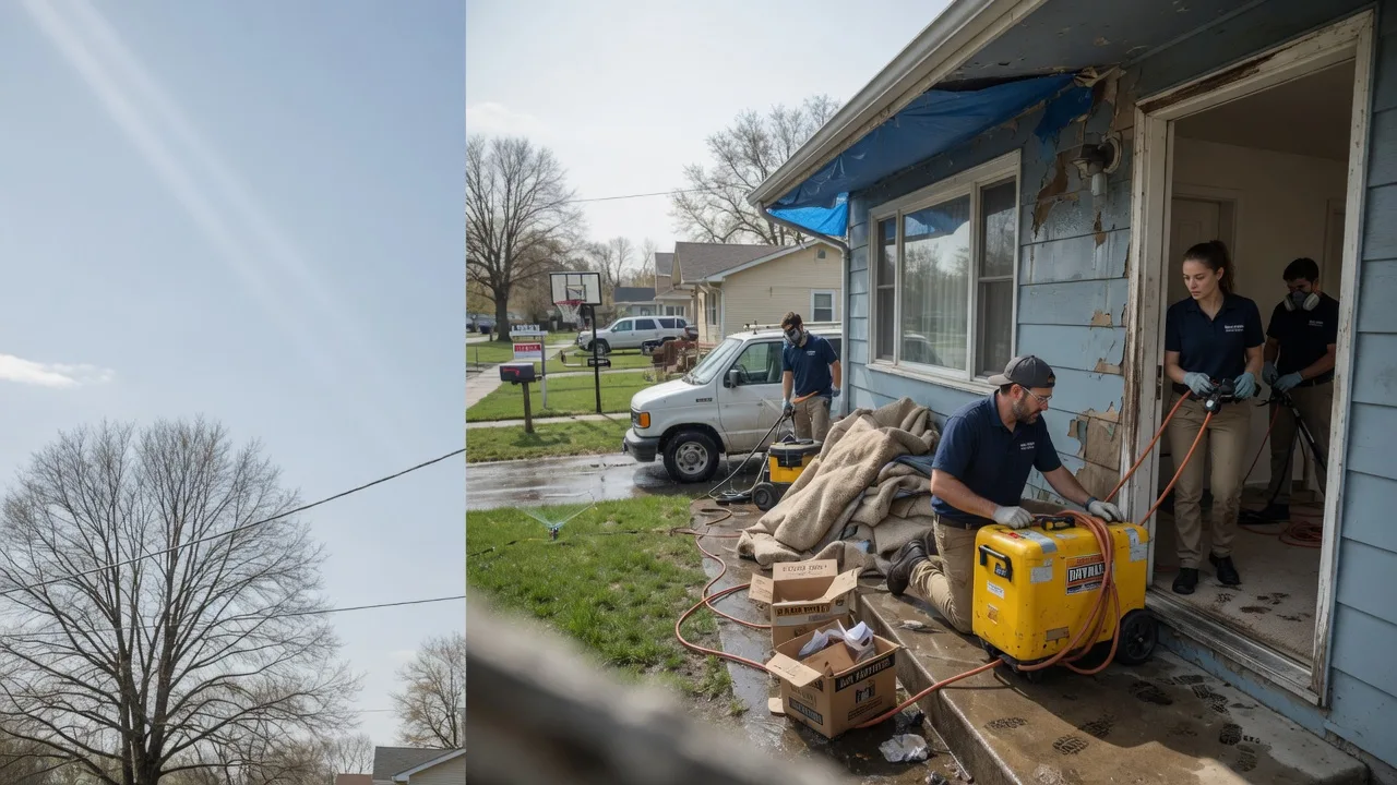 Basement Flood Cleanup in Panama, IA near me